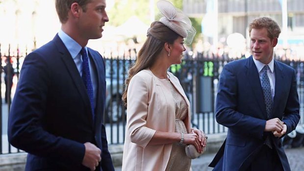 Pregnant Princess: Duchess of Cambridge.