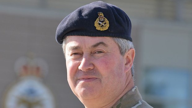 Retired General Sir Richard Barrons during his time as Commander of Joint Forces Command.