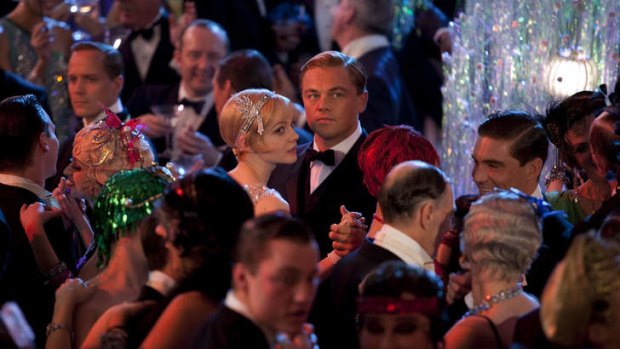 Great expectation: Carey Mulligan and Leonardo DiCaprio play lovers Daisy and Gatsby.