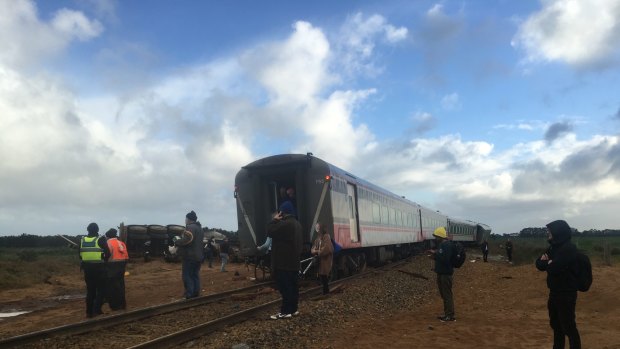 Paramedics said most of the passengers appeared to be in a stable condition.