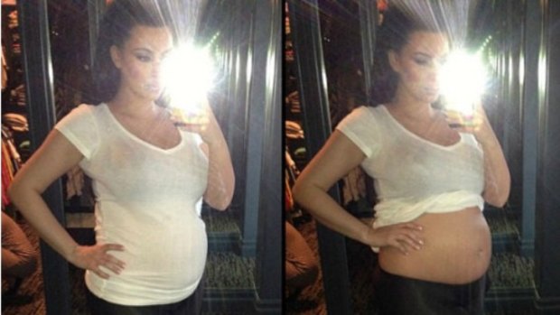 Kim Kardashian has revealed the sex of her baby on her reality TV show "Keeping Up With The Kardashians".