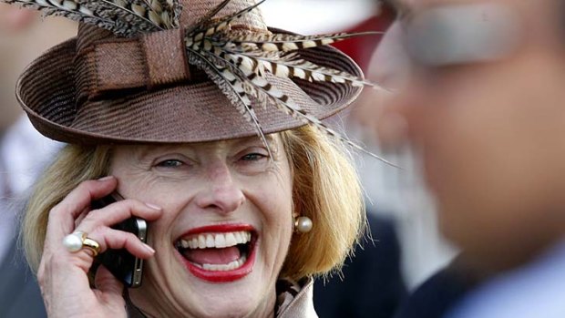 Hoopla: Gai Waterhouse has a strong relationship with her regular jockeys Nash Rawiller and Tommy Berry.