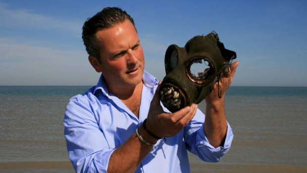 Jules Hudson uncovers buried World War II relics in northern France in <i>Dig 1940</i>.