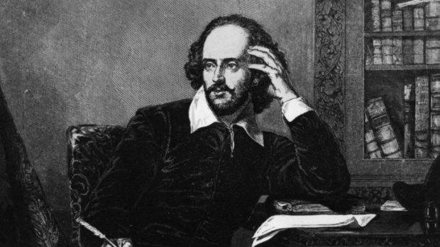 Off his head?: William Shakespeare could well have smoked cannabis to fuel his creativity.