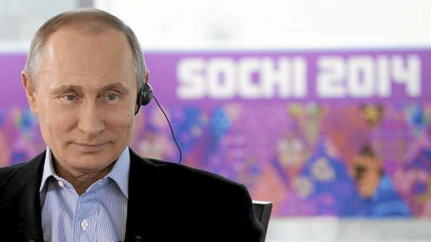 Let the Games begin: Russian President Vladimir Putin has plunged $56 billion in the Winter Olympics.