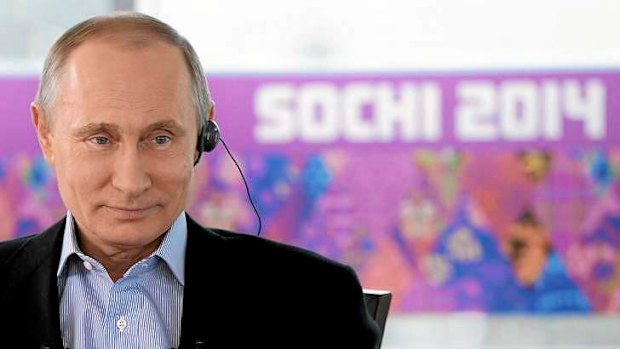 Let the Games begin: Russian President Vladimir Putin has plunged $56 billion in the Winter Olympics.