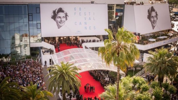 Ingrid Bergman was the face of the Cannes Film Festival.