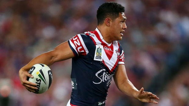 Comeback: Sydney Roosters winger Roger Tuivasa-Sheck is recovering well from a leg injury.
