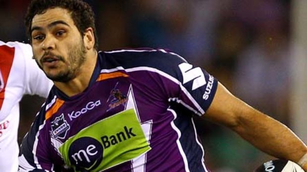 Potential target . . . Greg Inglis of the Storm.
