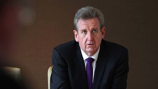 Time for a "dinkum" discussion: NSW Premier Barry O'Farrell.