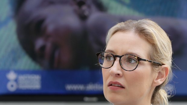 Alice Weidel, Alternative for Germany party, candidate.