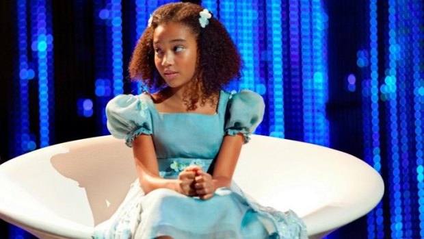 Amandla Stenberg as Rue in <i>The Hunger Games</i>.