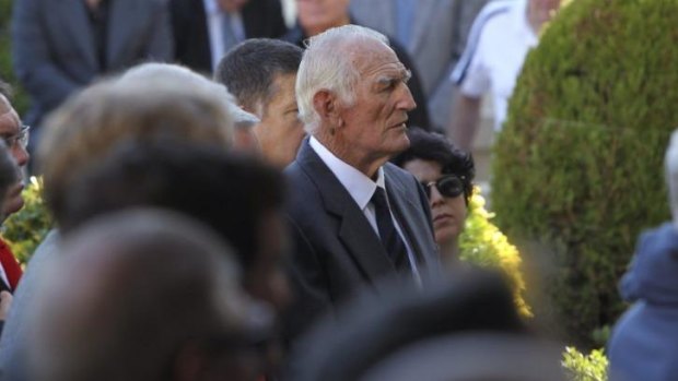 Norm Provan was among the mourners.