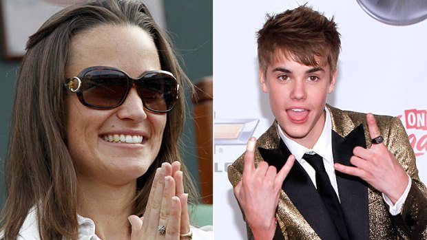 Let the media storm begin ... Pippa Middleton and Justin Bieber are joining forces.
