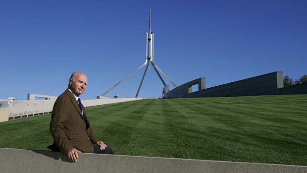 Architect Romaldo Giurgola, who now calls Canberra home.