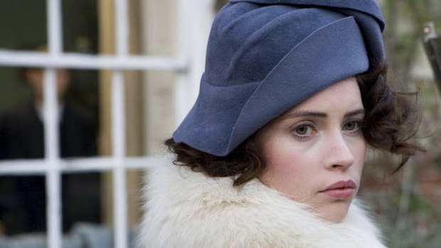"The Helen Mirren of her generation": Rising star Felicity Jones plays bride-to-be Dolly in <em>Cheerful Weather for a Wedding</em>.
