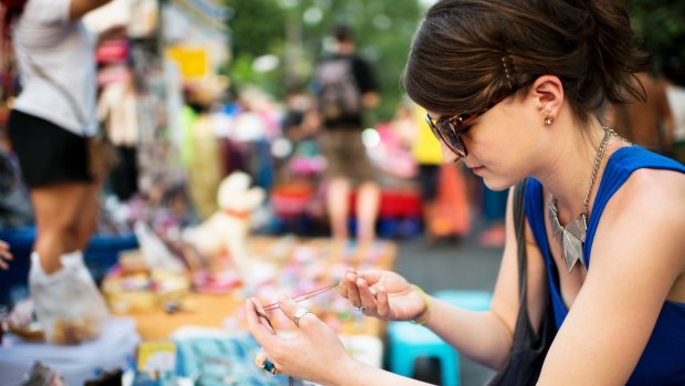 Haggling at a market can be cut-and-dried game for Western tourists.