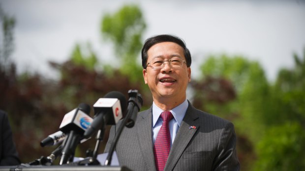China's ambassador to Australia, Ma Zhaoxu.
