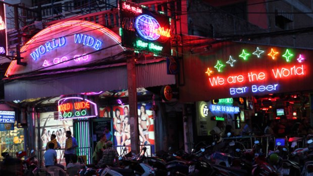 The sleaziest place on earth? Go-go bars in Pattaya.