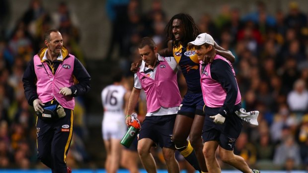 Naitanui, 27, is understood to be at least six weeks away from any serious prospect of playing again with a rushed recovery program.
