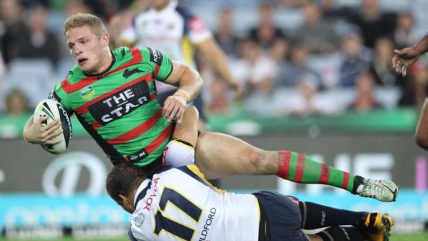 George Burgess: accused of damaging a vehicle, reports say.