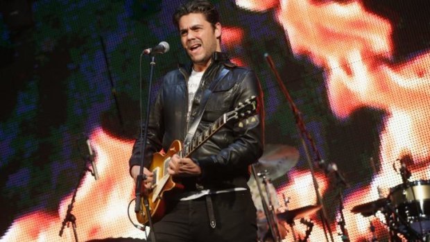 Full of fire: Dan Sultan has a shot at the APRA song of the year award.