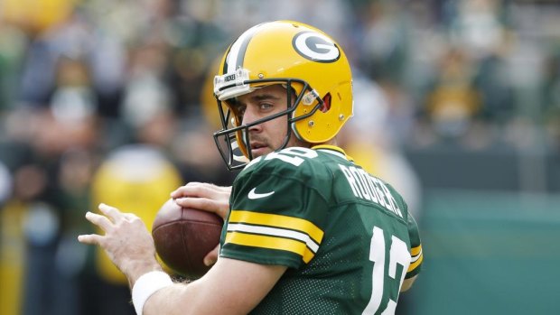 Reigning MVP: Green Bay quarterback Aaron Rodgers.