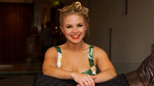 Emma Freedman at a Melbourne Cup after party at Circa in St Kilda.