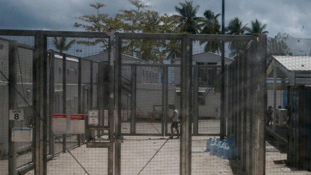 The detention centre on Manus Island.