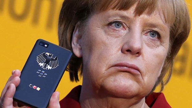 Time for a change in surplus? German Chancellor Angela Merkel.