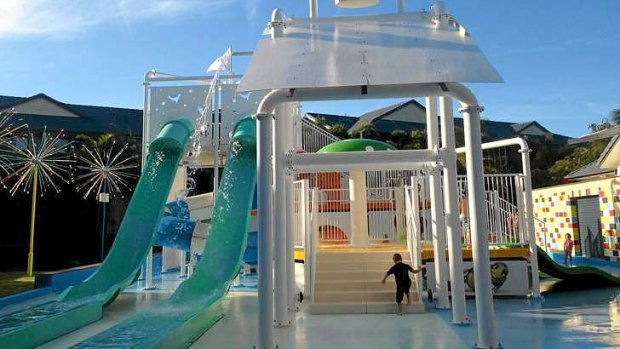 Turtle Beach Resort at Mermaid Beach has just spent $1 million on a new Splash Zone waterpark.