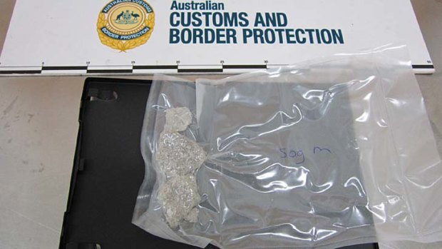 In June this year Customs foiled an attempt to smuggle nine packages of drugs into Australia within DVD cases.