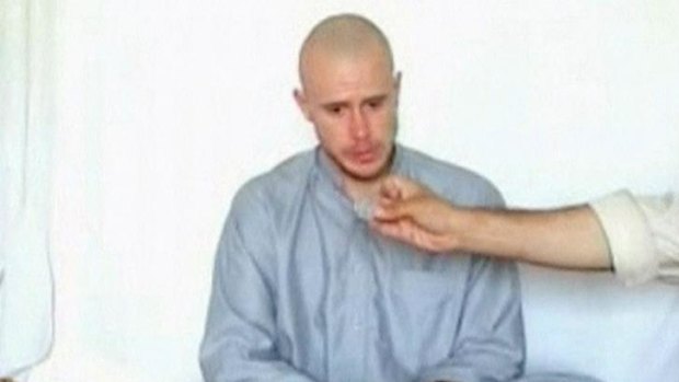 Sergeant Bergdahl in a 2009 video released by the Taliban.