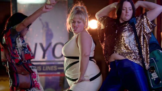 Rebel Wilson, centre, in <i>Super Fun Night</i>.