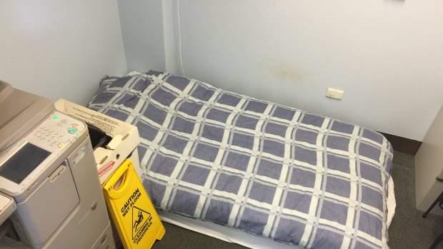 Firefighters are concerned about the sleeping quarters at Canberra Airport's fire station.