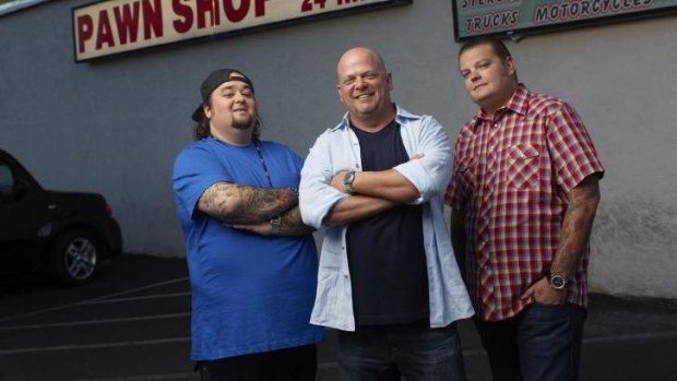 Intriguing: Pawn Stars on Channel 7.