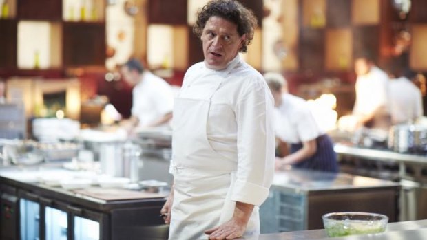 Does he look like Rusty? ... <i>MasterChef</i>'s Marco Pierre White may be played by Russell Crowe.