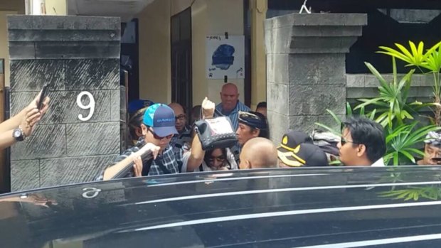 Schapelle Corby leaves her home of three years.