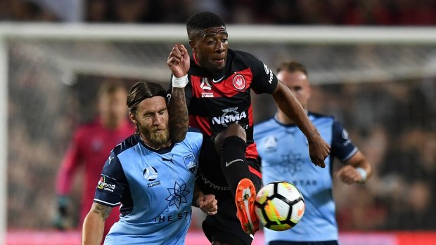 Only way is up: Roly Bonevacia has no doubt the Wanderers will make the finals in 2018.