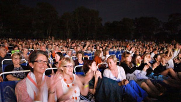 Crowd-pleaser ... festival goers turned out in droves for <i>Festival Inside Out</i> at Parramatta.