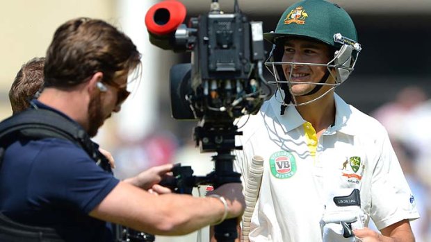 Centre of attention: Ashton Agar.