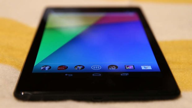 The new Google Nexus 7 tablet.