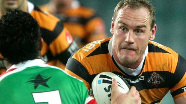 Gareth Ellis made a difference to the Tigers' pack in the round five clash against the Rabbitohs.