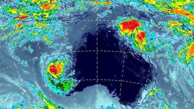 Cyclone Olwyn made landfall on WA's North-West coast on Friday morning.