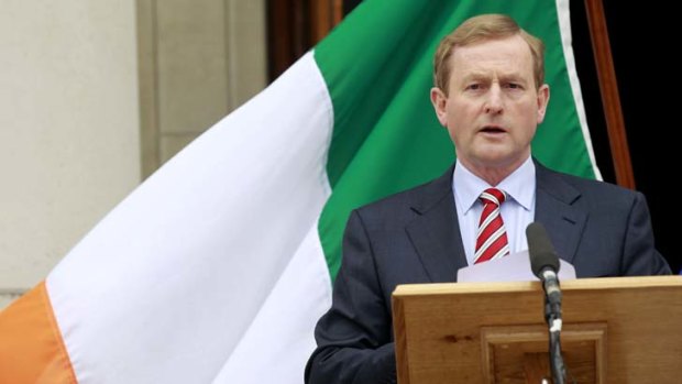 ‘Europe badly needs a success story’ ... Irish Prime Minister Enda Kenny.