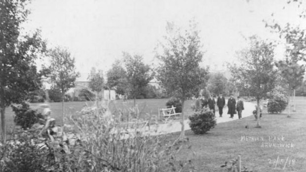 Methven Park in 1918. 