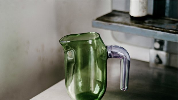 Jochen Holz's glass jug for Danish brand Hay. 