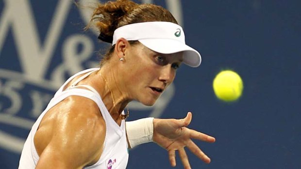 Moving on: Sam Stosur will take her time choosing a new coach.