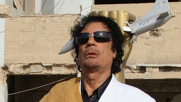 Muammar Gaddafi was killed in August last year.