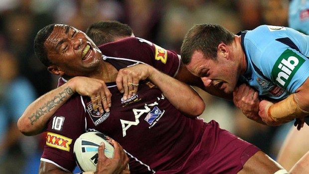 Referees boss Bill Harrigan wants the ruck to be cleaned up for Origin II.